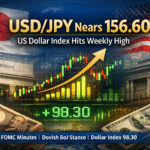 USD/JPY near 156.60 climbs as US Dollar Index rises
